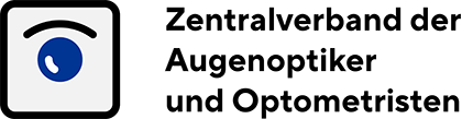 Logo Zentralverband der Augenoptiker und Optometristen. Rolf Rehbold arbeitet mit dem ZVA als Speaker und z.B. bei der Entwicklung der Meisterprüfungsverordnung zusammen.