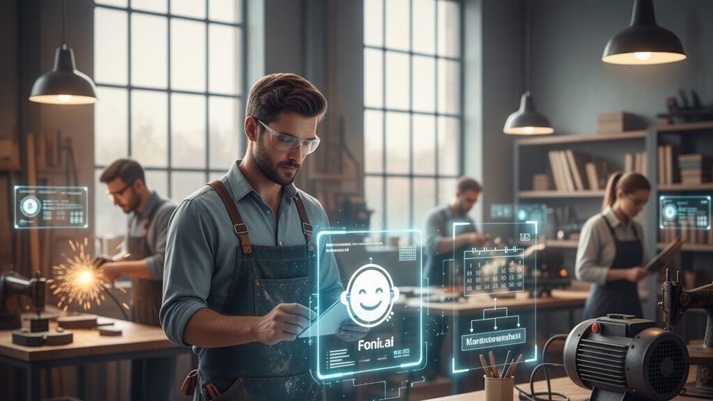 KI Telefonassistent fonio.ai für Handwerker vom handwerksdigitalisierer.de